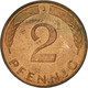 Monnaie, République Fédérale Allemande, 2 Pfennig, 1981, Hambourg, TTB - 2 Pfennig