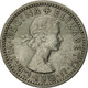 Monnaie, Grande-Bretagne, Elizabeth II, 6 Pence, 1957, TTB, Copper-nickel - H. 6 Pence
