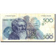 Billet, Belgique, 500 Francs, Undated (1980-81), Undated, KM:141a, TB+ - 500 Francs