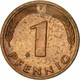 Monnaie, République Fédérale Allemande, Pfennig, 1985, Stuttgart, TTB, Copper - 1 Pfennig