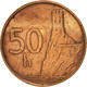 Monnaie, Slovaquie, 50 Halierov, 1996, TTB, Copper Plated Steel, KM:35 - Slovakia