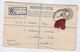 1956 Strand London REG 8 1/2d POSTAL STATIONERY COVER To Bristol With WAX SEAL Stamps GB - Stamped Stationery, Airletters & Aerogrammes