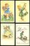 Beau Lot De 60 Cartes Postales De Fantaisie   Mooi Lot 60 Postkaarten Van Fantasie -  60 Scans - 5 - 99 Cartes