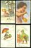 Beau Lot De 60 Cartes Postales De Fantaisie   Mooi Lot 60 Postkaarten Van Fantasie -  60 Scans - 5 - 99 Cartes