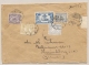 Nederlands Indië - 1932 - 15 Cent Witte Kruis Met 4 Cijferzegels Op Cover Van Pekalongan Naar Hainsberg / Germany - Netherlands Indies
