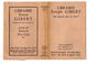 Jaquette De Livre: Librairie Joseph Gibert, Quartier Latin, Paris, Vers 1940 (17-1833) - Other Book Accessories