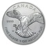 Canada, Peregrine Falcon 1 Oz 2014 Silver 999 Pure - 1 Oncia Argento Puro Bullion - Canada