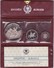 Albania 1970 Silver Proof Set  25, 10 & 5 Leke Original Official Wallet (free Shipping Via Registered Air Mail) - Albanie