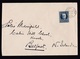 Cuba: Cover To UK, 1935, 1 Imperforated Stamp, Garcia (minor Damage, See Scan) - Brieven En Documenten