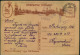 1944, Illustrated Fieldpost Card ""Michael Kutusow"" Shortly After The End Of The Blockade. - Storia Postale