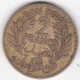 Protectorat Français Bon Pour 2 Francs 1921 / 1340, En Bronze Aluminium, Lec# 292 - Tunisie