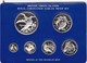 British Virgin Islands Silver Proof Set 1953 - 1978 "Coronation Jubilee" (free Shipping Via Registered Air Mail) - Isole Vergini Britanniche