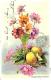 [DC10799] CPA - FIORI - Viaggiata 1906- Old Postcard - Fiori