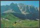 ITALIA REPUBBLICA ITALY REPUBLIC 1998 DOLOMITI PASSO GARDENA PANORAMA CARTOLINA POST CARD VIAGGIATA - Bolzano (Bozen)