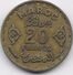 Maroc 20 Francs 1371 - Marruecos