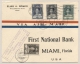 Curacao - 1929 - 4-colore Franking On First PAA Returnflight Cover From Curacao To Miami - Curaçao, Nederlandse Antillen, Aruba