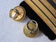Delcampe - RARE PAIRE EPAULETTES OFFICIER MARINE FRANCE FABRICATION U.S.A. W.W.2  + BOITE NEW YORK - Uniforms