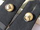 Delcampe - RARE PAIRE EPAULETTES OFFICIER MARINE FRANCE FABRICATION U.S.A. W.W.2  + BOITE NEW YORK - Uniforms