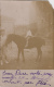 Photographie - Carte-Photo -  Garçon à Cheval Sur Poney - Photographie