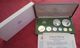 Guyana 1976 Proof Set 8 Coins Up To 5 & 10 Dollars Cased + COA (free Shipping Via Registered Air Mail) - Guyana