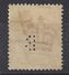 GB 1902 KE VII. 1d (o) SG.219. Mi.104. (perfin. B) - Perfins