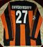 FC SHAKHTAR DONETSK- DMYTRO CHYGRYNSKIY, RARE VINTAGE MATCH WORN SHIRT, CHAMPIONS LEAGUE - Uniformes Recordatorios & Misc