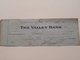 FRESNO California -The VALLEY BANK ( Order ) Anno 1923 ( Zie Foto Details ) !! - Estados Unidos