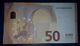 50 EURO P007A1 Netherlands DRAGHI Serie PB Perfect UNC - 50 Euro