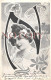 CPA Fantaisie - Portrait D' Artiste - Jolie Jeune Femme Pretty Young Lady - Théâtre Actrice Art Nouveau - Artistes