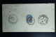 Russian Latvia : Registered Cover 1890 Dunaburg  Daugavpils To Hannover Germany - Covers & Documents