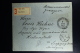 Russian Latvia : Registered Cover 1902 Kurland Grobin  To Leipzig With Original Letter Inside - Covers & Documents