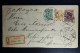 Russian Latvia : Stationary Registered Cover Mi Nr U 42B Uprated 1912 Kurland Libau To Helsingfors Helsinki Waxed Sealed - Ganzsachen