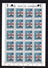 1981,  Caritas, Armoiries Municipales, 991 / 995 **en Feuille De 20, Cote 130 €, - Full Sheets