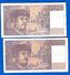 20  Fr  2  Billets - 20 F 1980-1997 ''Debussy''