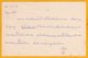 1926 - Entier Postal CP 50 St Surchargés Sur 25 St De Bangkok - Courrier Interne - Flamme - Thaïlande