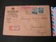 DR Cv. R-cv. 1936 Pforzheim - Lettres & Documents