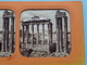 TEMPLE De VESPASIANUS & SATURNE - ROME () Stereo Photo ( Voir Photo Pour Detail ) ! - Photos Stéréoscopiques