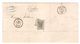 TP 17 S/LAC Van Landeghem Négociant Commissionnaire Gent LOS 141 C.Gand 11/11/1868 V.Eecloo PR4778 - Puntstempels