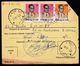 MANDAT DE POSTE ZAIRE - GRIFFE  " KINDU & DEMBA  " PAYE - EXPRES - Mixed Franking KUTA SUR MOBUTU ZAIRE !! 2 SCANS - Used