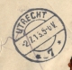 Delcampe - Nederlands Indië - 1913 - 22,5 Cent Wilhelmina In Driehoek, Envelop G35, Aangetekend Van KB MAGELANG Naar Utrecht / NL - Nederlands-Indië
