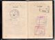 Delcampe - ARGENTINA 1960 CONSULAR PASAPORTE - PASSPORT - PASSEPORT - Issued In GENOVA - Fine FRANCE REVENUE GRATIS Stamp -scan 6- - Historical Documents