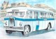 BUS AUTOBUS AUTOCARS ( Malta Buses ) THORNYCROFT STURDY ZE Brincat 1948 - CPM Illustration - Coatches Busen Touringcars - Autobus & Pullman