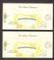 Lot Of 2 Unused Advertising Cover Envelope Holiday Inn Wayne New Jersey NJ - Advertising