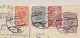 Österreich - 1920 - 25H Postkarte With 5H, 10H &amp; 40H Stamp Tricolore From Wien To Chur / Schweiz - Andere & Zonder Classificatie