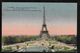 France - Paris - Panorama Des Jardins De Trocadero - Used Paris 1922 With 2 X 15c Sower Stamps - Eiffelturm