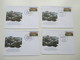 Delcampe - BRD 2008 - 2014 Euro Ganzsachen / Sonderumschläge. Verschiedene Sonderstempel! Briefmarken Messen Usw...USo. 105 Stück! - Sammlungen (ohne Album)