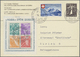 Br Schweiz: 1934/1960 (ca.), Inter. Bestand Mit 24 Briefen Alle Mit BLOCK-Frankaturen Bzw. Mit Marken A - Ungebraucht