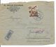 SLOVAQUIE - 1942 - ENVELOPPE Par AVION Avec 2 CENSURES De MICHALOVCE => BUDAPEST (HONGRIE) - Lettres & Documents