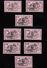 GB STRIKE MAIL (BANNOCKBURN DELIVERY) SET OF 22 COLOUR ESSAYS PINK IMPERF NHM Carriages Horses Stagecoaches - Local Issues