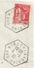 C776 - HIRSCHLAND - Bas Rhin - 1935 - Timbre Type PAIX - - Lettres & Documents